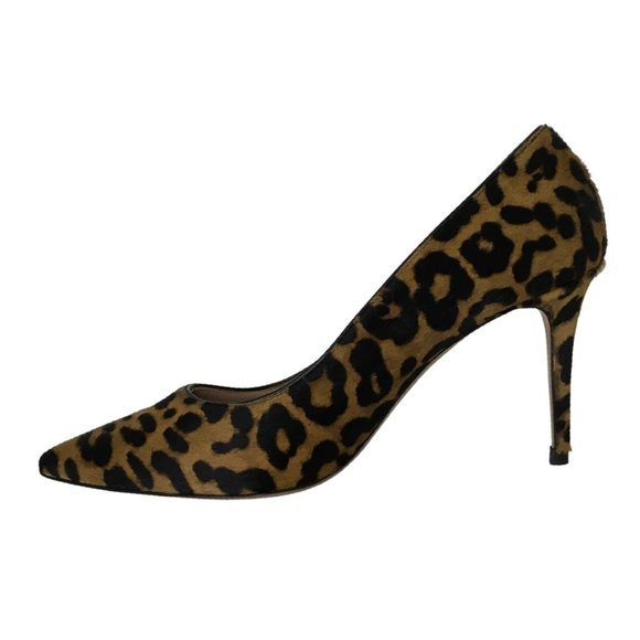 Veronica Beard Leopard Print Heels - Picture 6 of 10